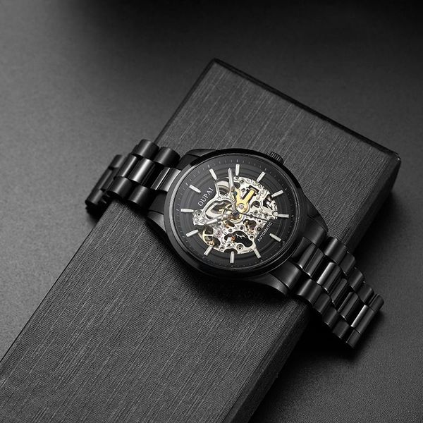 wristwatches oupai 2021 hollow out automatic mechanical watch men fashion waterproof luxury classic business military, Slivery;brown
wristwatches oupai 2021 hollow out automatic mechanical watch men fashion waterproof luxury classic business military, Slivery;brown