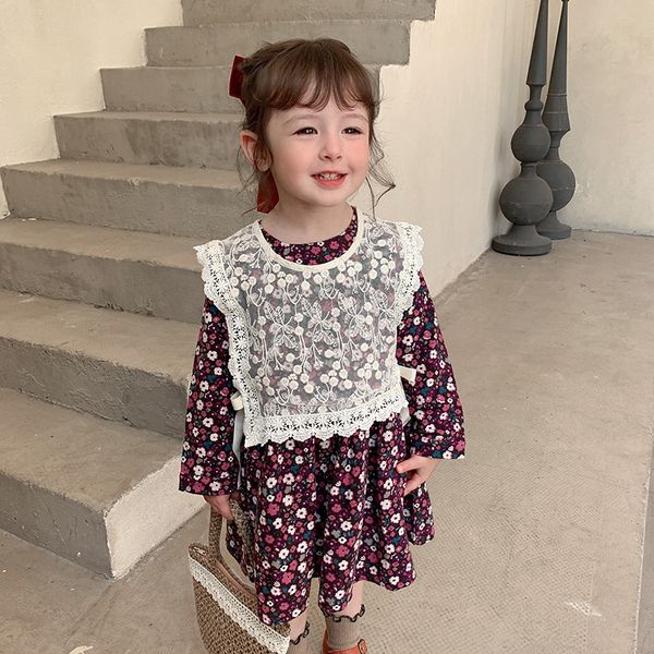 new autumn 2021 baby girls floral printed dresses korean style children clothes lace vest 2pcs toddlers kids dresses, Red;yellow
new autumn 2021 baby girls floral printed dresses korean style children clothes lace vest 2pcs toddlers kids dresses, Red;yellow