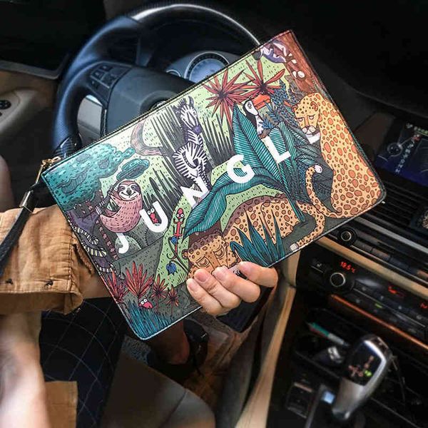 shopping bags fashion plants print clutch for women personality leather contrast color street wrist couple casual ipad package220307
shopping bags fashion plants print clutch for women personality leather contrast color street wrist couple casual ipad package220307