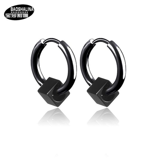 studs earrings posalina street hip hop men's korean student personality trendy fashion, Golden;silver
studs earrings posalina street hip hop men's korean student personality trendy fashion, Golden;silver