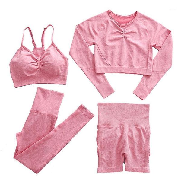 yoga outfit 2pcs/4pcs set fitness clothing sportswear high waist women gym leggings tights padded push-up seamless sports training
yoga outfit 2pcs/4pcs set fitness clothing sportswear high waist women gym leggings tights padded push-up seamless sports training