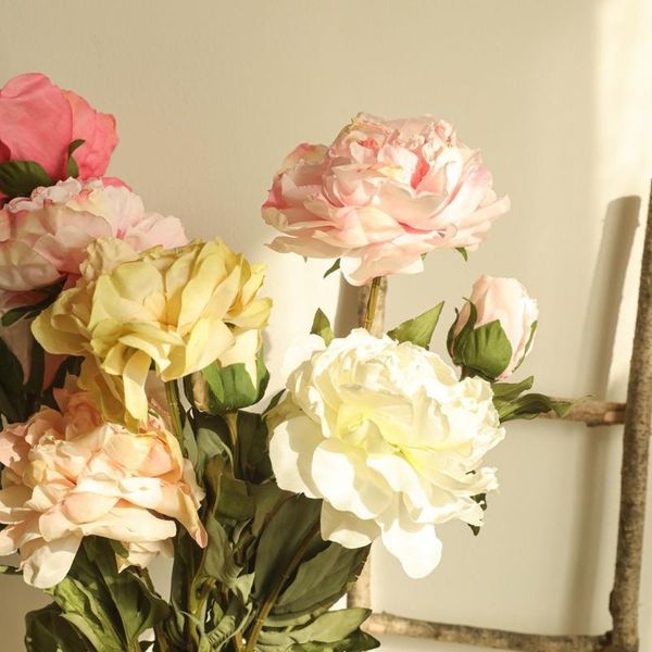 artificial flowers real touch luxurious for home decor 1 flower 1 bud dry burning craft peony branch fake flower
artificial flowers real touch luxurious for home decor 1 flower 1 bud dry burning craft peony branch fake flower