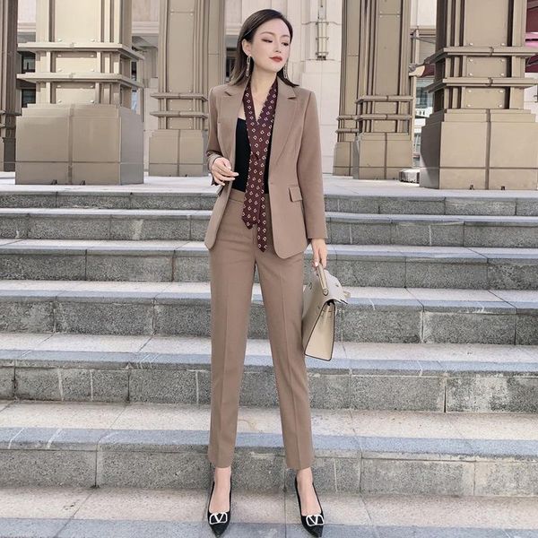 women's two piece pants manufacturer 2021 spring women's dress fashionable foreign style tie slim suit nine pencils set, White
women's two piece pants manufacturer 2021 spring women's dress fashionable foreign style tie slim suit nine pencils set, White