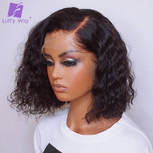 lace wigs hd short bob wig natural wave 13x6 front human hair preplucked transparent frontal for women luffywig, Black;brown
lace wigs hd short bob wig natural wave 13x6 front human hair preplucked transparent frontal for women luffywig, Black;brown