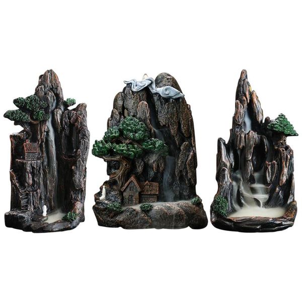 backflow incense burner waterfall holder mountain shape resin handmade smoke reflux home decor fragrance lamps
backflow incense burner waterfall holder mountain shape resin handmade smoke reflux home decor fragrance lamps