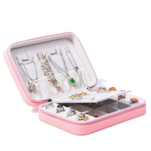 jewelry pouches, bags 12*17*4.5cm portable box organizer leather storage display travel case boxe organizador joyero, Pink;blue
jewelry pouches, bags 12*17*4.5cm portable box organizer leather storage display travel case boxe organizador joyero, Pink;blue