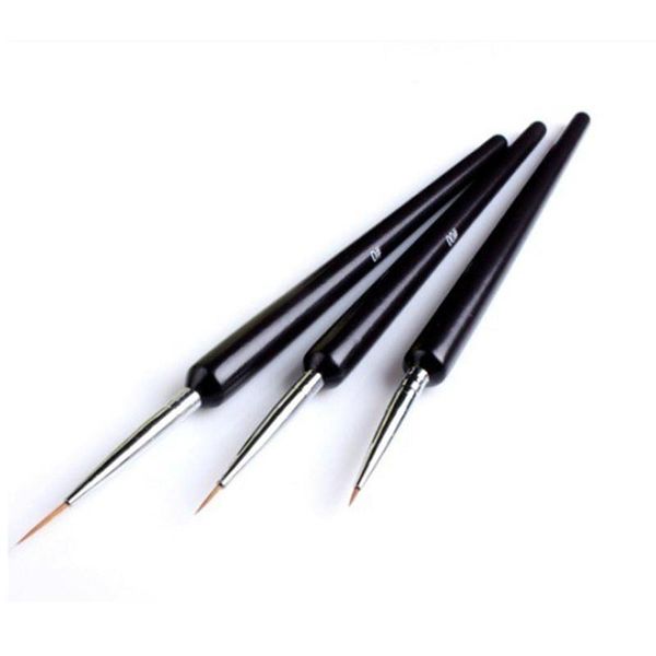 nail brushes 3pcs/set art acrylic diy liner drawing pen french painting brush flower design stripes lines manicure tools, Yellow
nail brushes 3pcs/set art acrylic diy liner drawing pen french painting brush flower design stripes lines manicure tools, Yellow