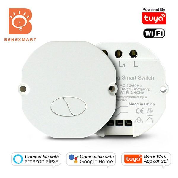 smart home control benexmart tuya wifi inline switch with neutral comfit to voltage of 110~240v work alexa google voice
smart home control benexmart tuya wifi inline switch with neutral comfit to voltage of 110~240v work alexa google voice