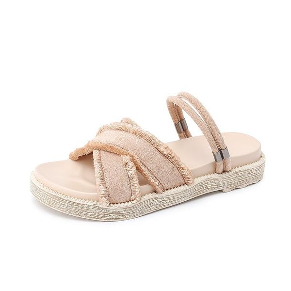 fashion roman women wear sandals in summer and women's flat-bottomed joker korean open-toed slippers, Black
fashion roman women wear sandals in summer and women's flat-bottomed joker korean open-toed slippers, Black