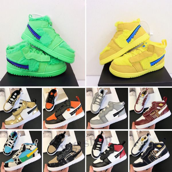 2021 classic 1 chicago red mid lace up skateboarding children boy girl kid youth basketball sports shoes skate sneaker size eur24-35, Black
2021 classic 1 chicago red mid lace up skateboarding children boy girl kid youth basketball sports shoes skate sneaker size eur24-35, Black