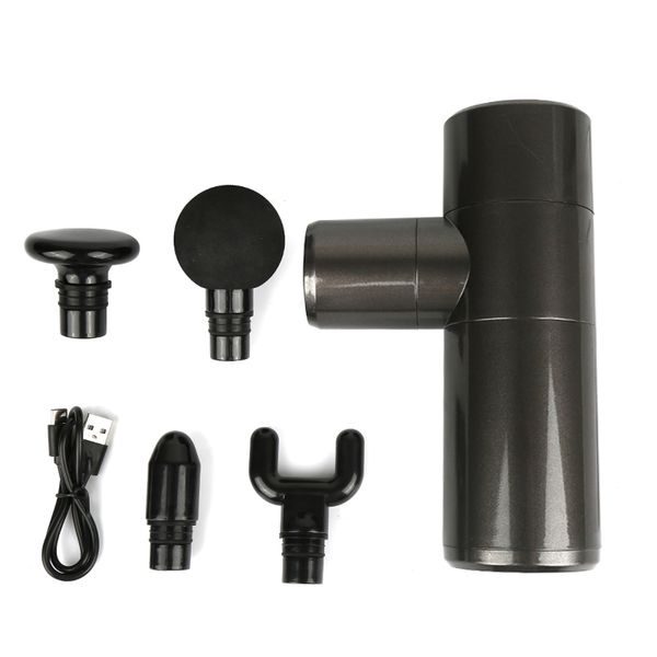 1 set mini electric massage gun portable usb 4 gear muscle pain relief body relaxation slimming shaping massager with 4 heads 210324
1 set mini electric massage gun portable usb 4 gear muscle pain relief body relaxation slimming shaping massager with 4 heads 210324