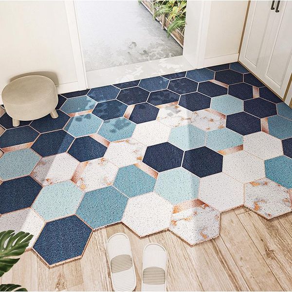 home entrance doormat pvc silk loop kitchen carpet irregular shape hallway bath mat living room bedroom non-slip floor mats carpets 
home entrance doormat pvc silk loop kitchen carpet irregular shape hallway bath mat living room bedroom non-slip floor mats carpets