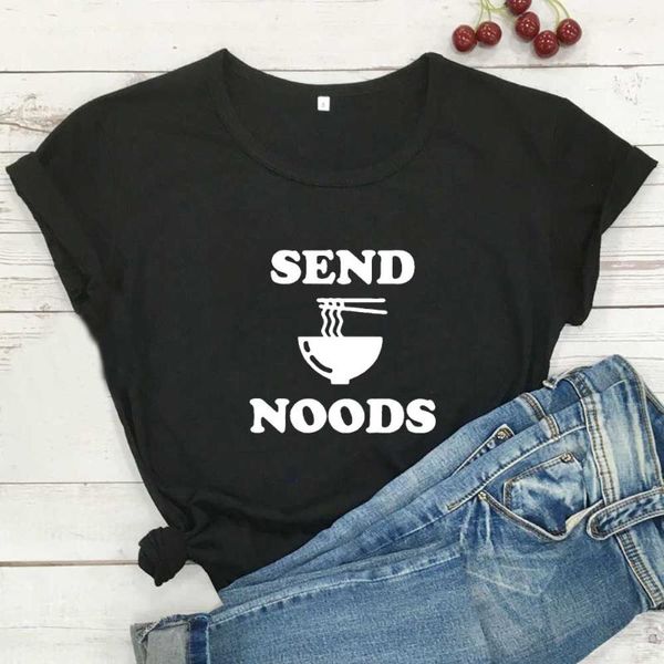 women's t-shirt send noods graphic tees women summer short sleeve t shirt black tshirt t-shirts cotton casual camisetas mujer, White
women's t-shirt send noods graphic tees women summer short sleeve t shirt black tshirt t-shirts cotton casual camisetas mujer, White