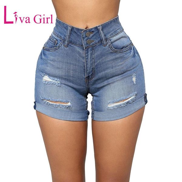 women's shorts liva girl 2021 summer women short jeans faded wash ultrashort turn-up casual fashion bodycon hole pocket bottoms for, White;black
women's shorts liva girl 2021 summer women short jeans faded wash ultrashort turn-up casual fashion bodycon hole pocket bottoms for, White;black