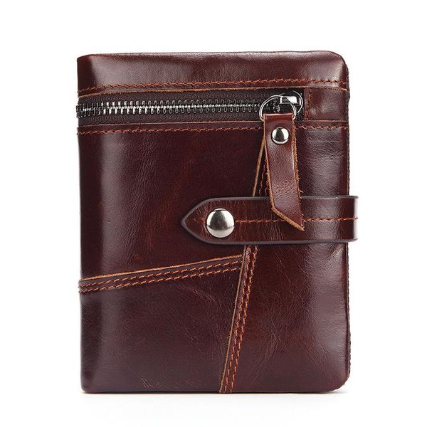 wallets fashion business men's cow genuine leather short wallet brand famous card holder mens purse, Red;black
wallets fashion business men's cow genuine leather short wallet brand famous card holder mens purse, Red;black