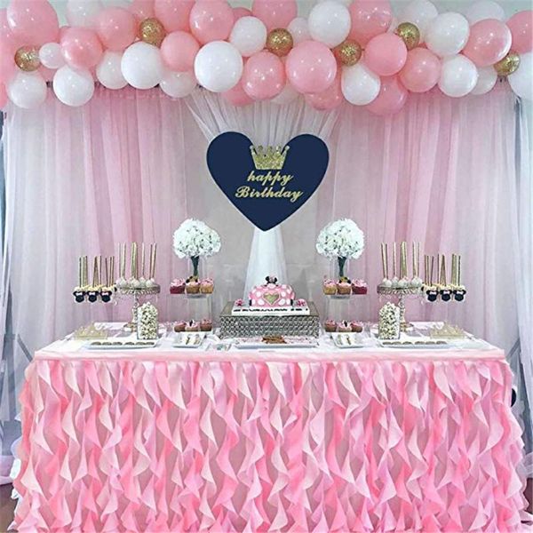table skirt tulle for wedding decoration baby shower birthday banquet party skirting 180x77cm
table skirt tulle for wedding decoration baby shower birthday banquet party skirting 180x77cm