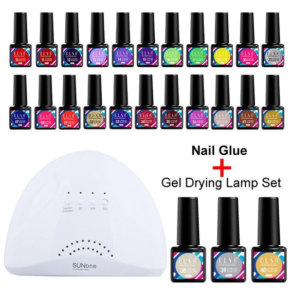 nail art kits gel drying lamp with 45 colors/pcs glue salon combination & polish kit household potherapy
nail art kits gel drying lamp with 45 colors/pcs glue salon combination & polish kit household potherapy