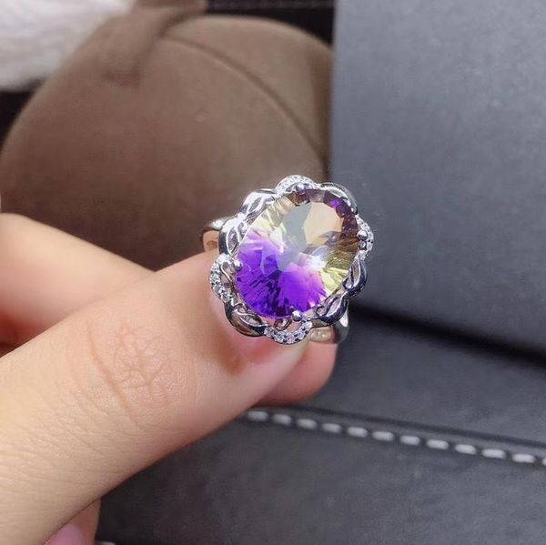 cluster rings attractive purple yellow colour ametrine ring for women ornament real 925 silver big size gem girl party gift birthstone, Golden;silver
cluster rings attractive purple yellow colour ametrine ring for women ornament real 925 silver big size gem girl party gift birthstone, Golden;silver