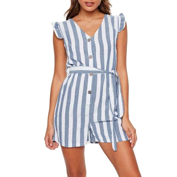 women's jumpsuits & rompers fashion lady v-neck sleeveless muffled ear-edge waist stripe jumpsuit pantalon femme salopette f1, Black;white
women's jumpsuits & rompers fashion lady v-neck sleeveless muffled ear-edge waist stripe jumpsuit pantalon femme salopette f1, Black;white