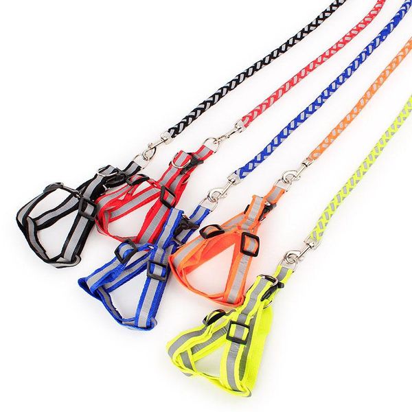 dog collars & leashes reflective harness and leash set nylon braided pet puppy training round rope leads for small medium safe walking
dog collars & leashes reflective harness and leash set nylon braided pet puppy training round rope leads for small medium safe walking