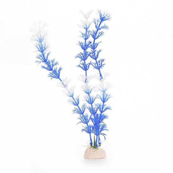 decorations 22cm white blue plastic artificial aquarium plants underwater ornament for fish tank
decorations 22cm white blue plastic artificial aquarium plants underwater ornament for fish tank