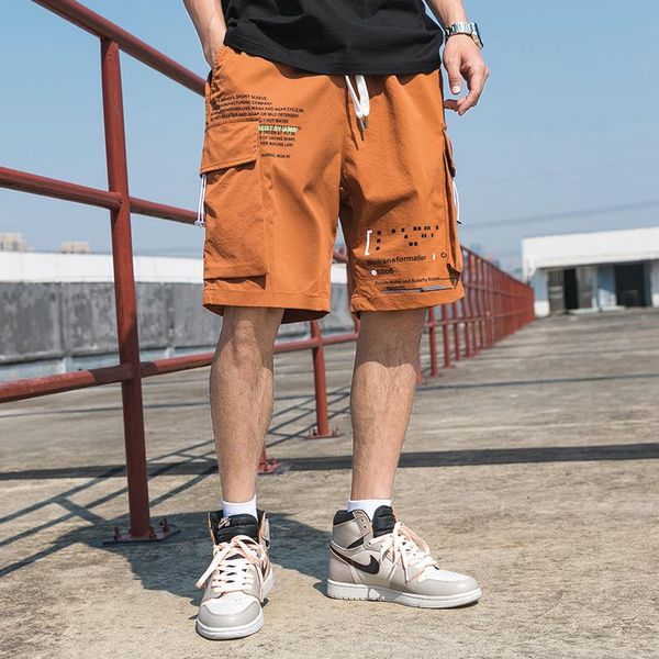 men's pants orange drawstring men shorts fashion summer casual 2021 daily knee length short for male multi-pocket, Black
men's pants orange drawstring men shorts fashion summer casual 2021 daily knee length short for male multi-pocket, Black
