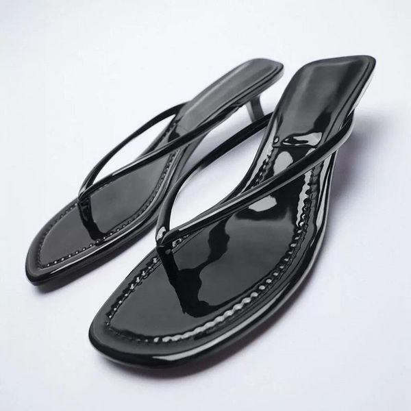 slippers shoes woman casual square toe heeled mules pantofle rubber flip flops luxury high summer thin new hawaiian fashion qczi, Black
slippers shoes woman casual square toe heeled mules pantofle rubber flip flops luxury high summer thin new hawaiian fashion qczi, Black