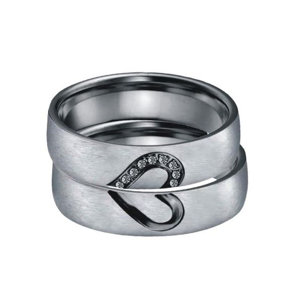 wedding rings valentine's alliances for men and women black cz love heart his hers matching marriage couple finger ring, Slivery;golden
wedding rings valentine's alliances for men and women black cz love heart his hers matching marriage couple finger ring, Slivery;golden