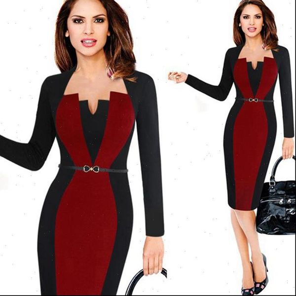 elegant square neck womens dresses long sleeve patchwork casual party work office fitted stretch slim wiggle pencil sheath bodycon dress, Black;gray
elegant square neck womens dresses long sleeve patchwork casual party work office fitted stretch slim wiggle pencil sheath bodycon dress, Black;gray