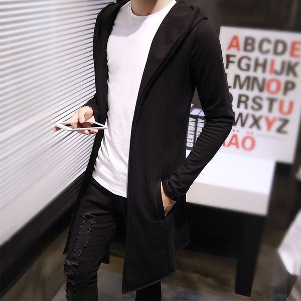 spring youth windbreaker men's medium length cardigan sweater casual coat hooded fashion, Tan;black
spring youth windbreaker men's medium length cardigan sweater casual coat hooded fashion, Tan;black