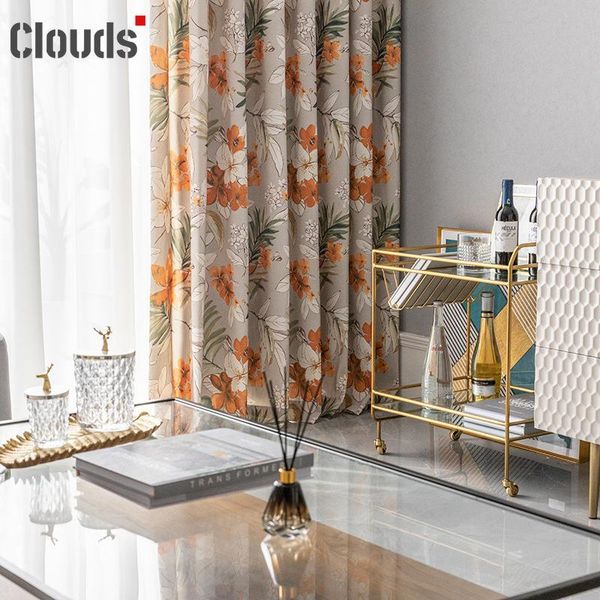 curtain & drapes 2021 simple pastoral light luxury printed blackout curtains for living room bedroom customization
curtain & drapes 2021 simple pastoral light luxury printed blackout curtains for living room bedroom customization