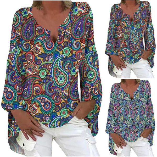 women's blouses & shirts autumn print blouse women long sleeve loose chiffon shirt female beach vacation v-neck blusas mujer 2021, White
women's blouses & shirts autumn print blouse women long sleeve loose chiffon shirt female beach vacation v-neck blusas mujer 2021, White