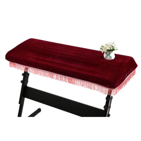 other household sundries 1pc 61 key electronic piano dust cover with a drawstring protective for keyboard (red and random tassels color)
other household sundries 1pc 61 key electronic piano dust cover with a drawstring protective for keyboard (red and random tassels color)