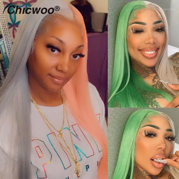 green orange pink blue straight highlight wig brazilian remy grey lace front ombre human hair colored transparent wigs1, Black;brown
green orange pink blue straight highlight wig brazilian remy grey lace front ombre human hair colored transparent wigs1, Black;brown