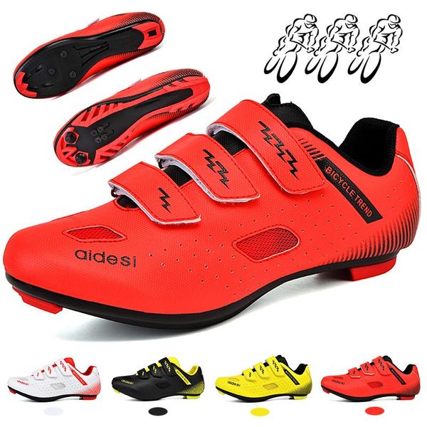 the cycling shoes self-locking non-slip road outdoor sports mtb men and women footwear, Black
the cycling shoes self-locking non-slip road outdoor sports mtb men and women footwear, Black