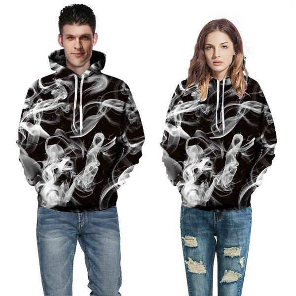 men's nnd women's sweatshirts 20223d digital printing hooded sweater couple's autumn fashion trend, Black
men's nnd women's sweatshirts 20223d digital printing hooded sweater couple's autumn fashion trend, Black