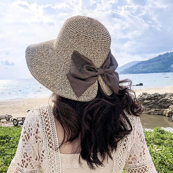 wide brim hats women's summer sunscreen big hat vacation sunshade beach bucket for women gorro gorras, Blue;gray
wide brim hats women's summer sunscreen big hat vacation sunshade beach bucket for women gorro gorras, Blue;gray