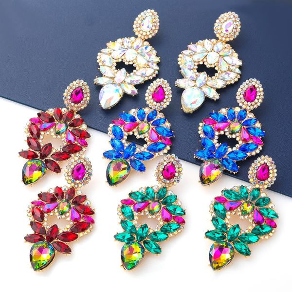 dangle & chandelier pauli manfi fashion metal glass rhinestone flower earrings women's creative party accessories, Silver
dangle & chandelier pauli manfi fashion metal glass rhinestone flower earrings women's creative party accessories, Silver