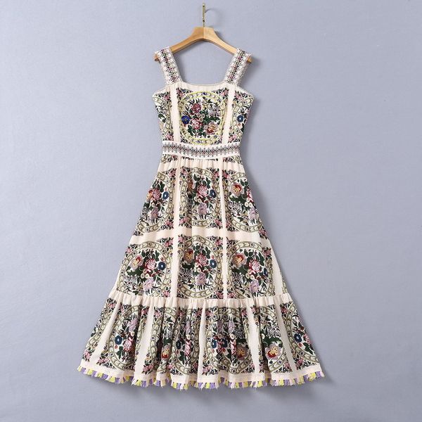 european and american women's wear 2020 winter new style condole belt heavy industry beaded fashion floral print dress, Black;gray
european and american women's wear 2020 winter new style condole belt heavy industry beaded fashion floral print dress, Black;gray