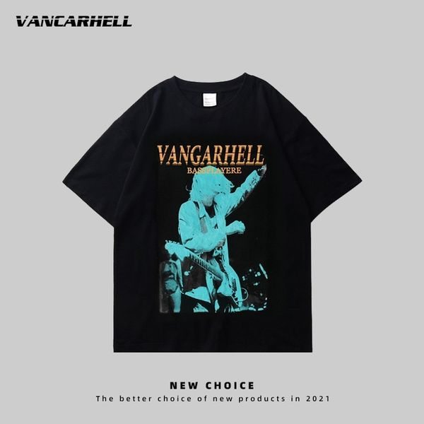 ins trend 2021 summer new short sleeve t-shirt men's loose bf style hip hop high street student couple's women's, White;black
ins trend 2021 summer new short sleeve t-shirt men's loose bf style hip hop high street student couple's women's, White;black