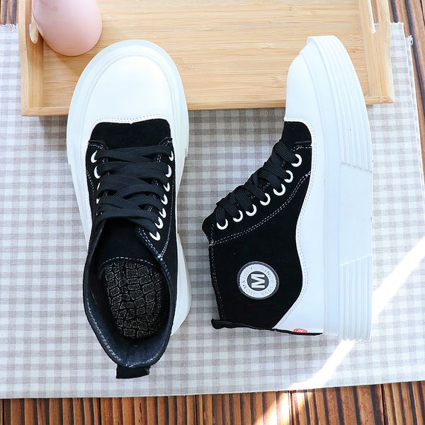 boots japanese harajuku style big head flat with boots autumn and winter thick cake bottom female wild increase martin boot, Black
boots japanese harajuku style big head flat with boots autumn and winter thick cake bottom female wild increase martin boot, Black
