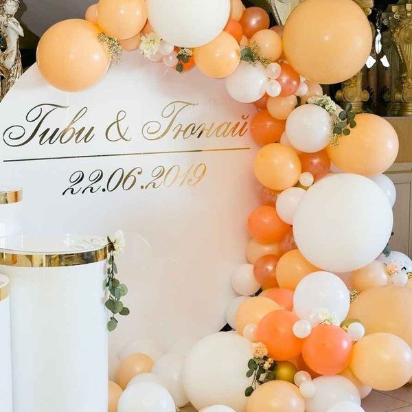 122pcs/set baby macaron orange latex balloons garland arch pearl orange balls wedding baby shower birthday kid party decoration
122pcs/set baby macaron orange latex balloons garland arch pearl orange balls wedding baby shower birthday kid party decoration