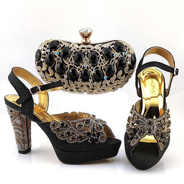 dress shoes african ladies and bag shiny beauty crystal matching for wedding sweet heart style set, Black
dress shoes african ladies and bag shiny beauty crystal matching for wedding sweet heart style set, Black