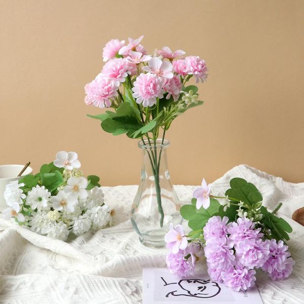 decorative flowers & wreaths 1 bouquet hydrangea artificial 4 forks fake flower for diy living room decoration camellia
decorative flowers & wreaths 1 bouquet hydrangea artificial 4 forks fake flower for diy living room decoration camellia