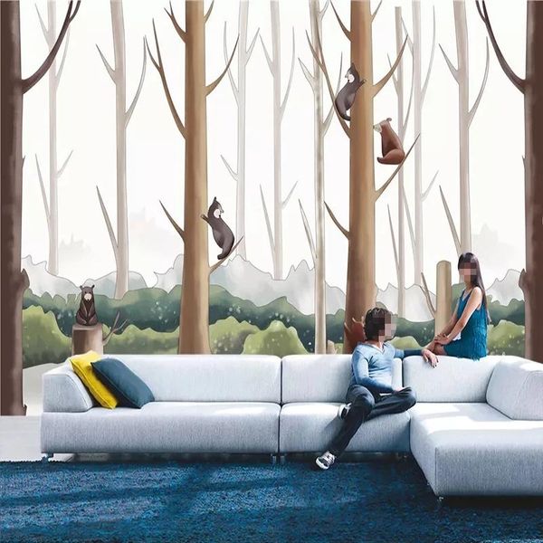 wallpapers custom cartoon mural kindergarten early learning children's bedroom backdrop non-woven art self adhesive wallpaper cute bear
wallpapers custom cartoon mural kindergarten early learning children's bedroom backdrop non-woven art self adhesive wallpaper cute bear