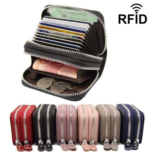 card holders bonamie genuine leather holder coin purse double zipper wallet lady women business rfid gray pink, Brown;gray
card holders bonamie genuine leather holder coin purse double zipper wallet lady women business rfid gray pink, Brown;gray
