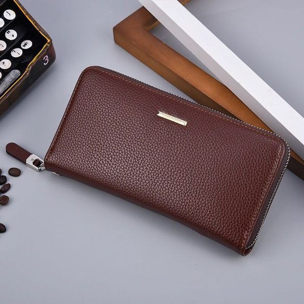 the wallet men's long soft leather wallet 20% off korean large capacity hand student wallet card bag, Black
the wallet men's long soft leather wallet 20% off korean large capacity hand student wallet card bag, Black