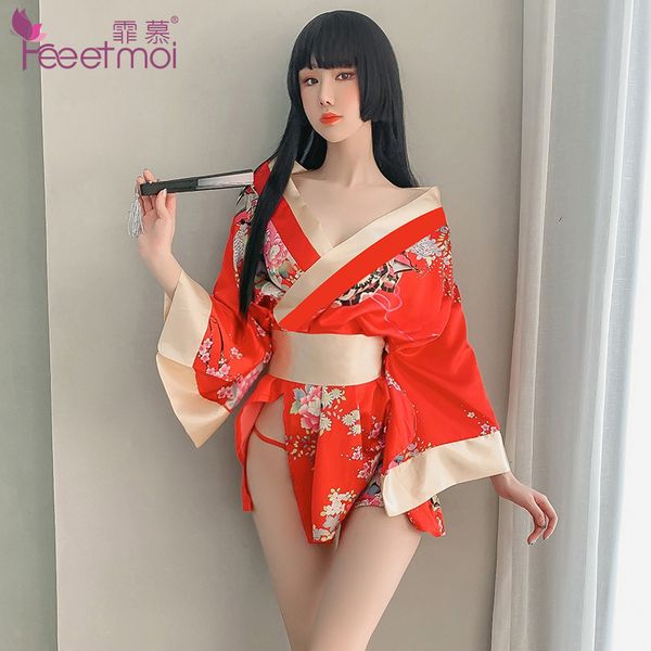 sets lingerie femo fun women's uniform temptation deep v printing japanese kimono suit 7972, Black;white
sets lingerie femo fun women's uniform temptation deep v printing japanese kimono suit 7972, Black;white