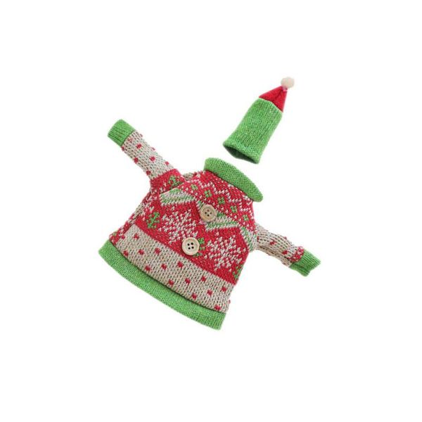 storage baskets 2pcs christmas knitting bottle cover decorative champagne table accessories for home party (pattern a + b)
storage baskets 2pcs christmas knitting bottle cover decorative champagne table accessories for home party (pattern a + b)