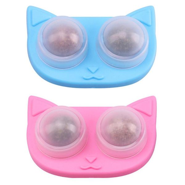 cat toys 2pcs balls catnip playthings pet rotatable
cat toys 2pcs balls catnip playthings pet rotatable